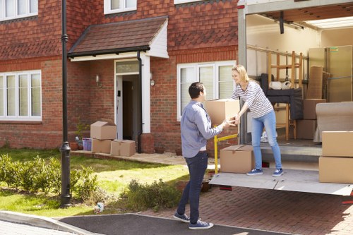 Removal van service for Abbey Wood home moves