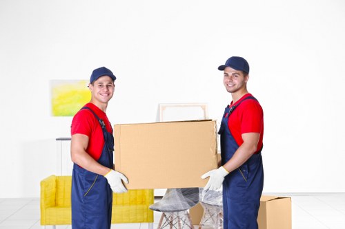 Local moving team handling access and parking challenges in Abbey Wood