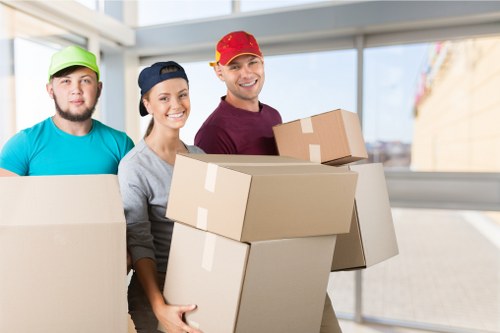 Packing and loading support for Abbey Wood house removals
