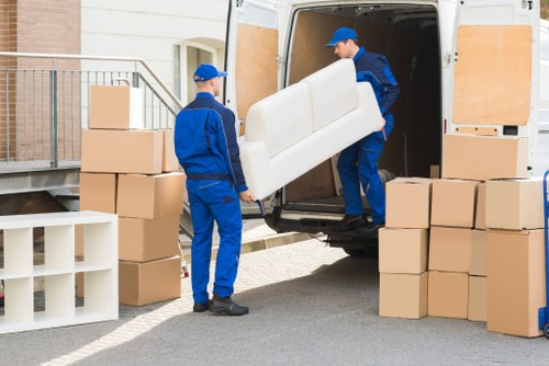 Large removal truck suitable for Abbey Wood property moves