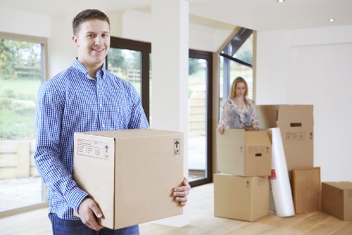 Transporting furniture and appliances with a local van removal service in Abbey Wood