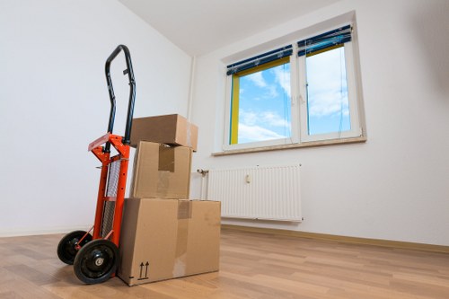 Moving truck service planning for Abbey Wood customers